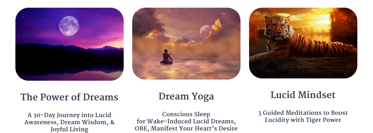 DreamYoga Dr. Clare Johnson www.deepluciddreaming.com